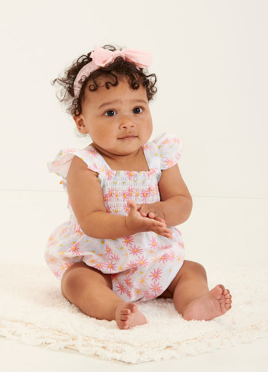 Daisy Print Summer Onesie