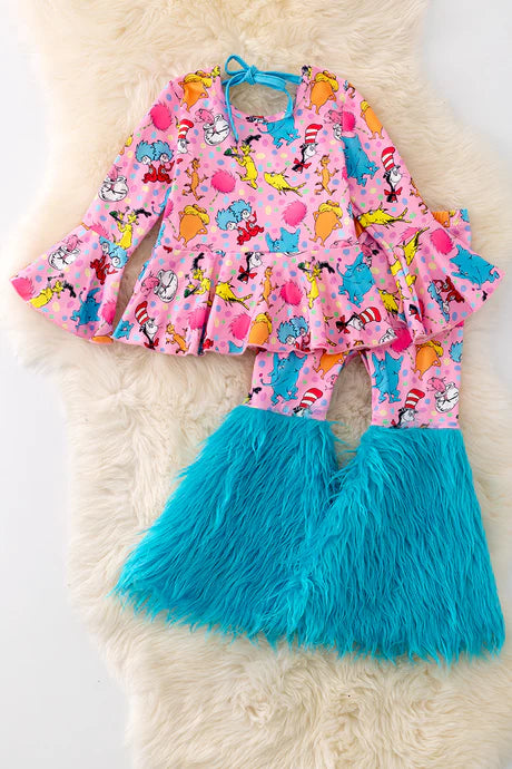 Dr. Seuss Fur Bottom Pant Set