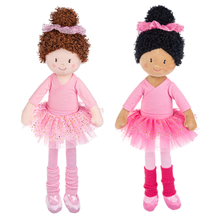 Alexia  and Aliyah Ballerina Rag Doll