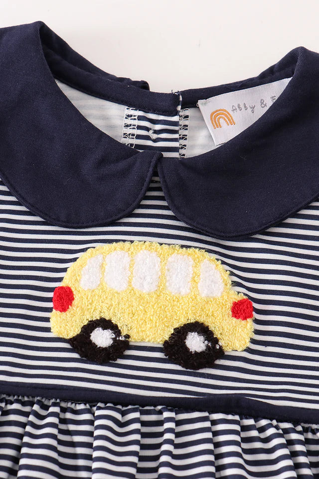 Navy School Bus Dress