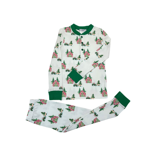 Christmas Tree Farm Boy's PJ