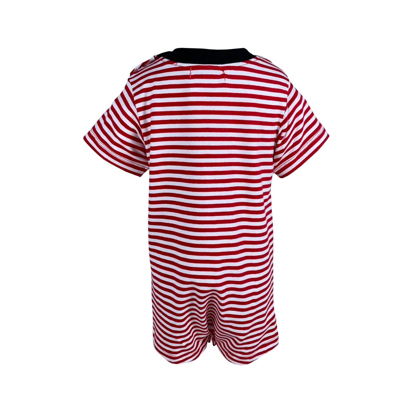 Stripe Bulldog Romper