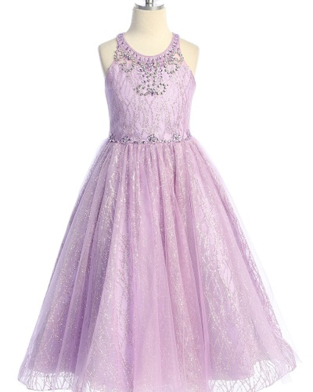Glitter Sequin Sleeveless Dress