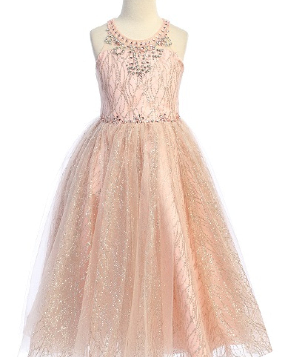 Glitter Sequin Sleeveless Dress