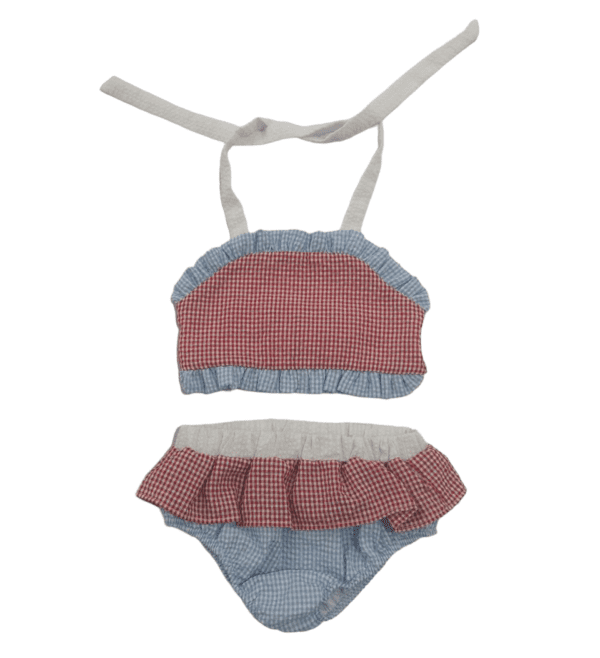 Red/Blue 2 Pc. Swimsuit