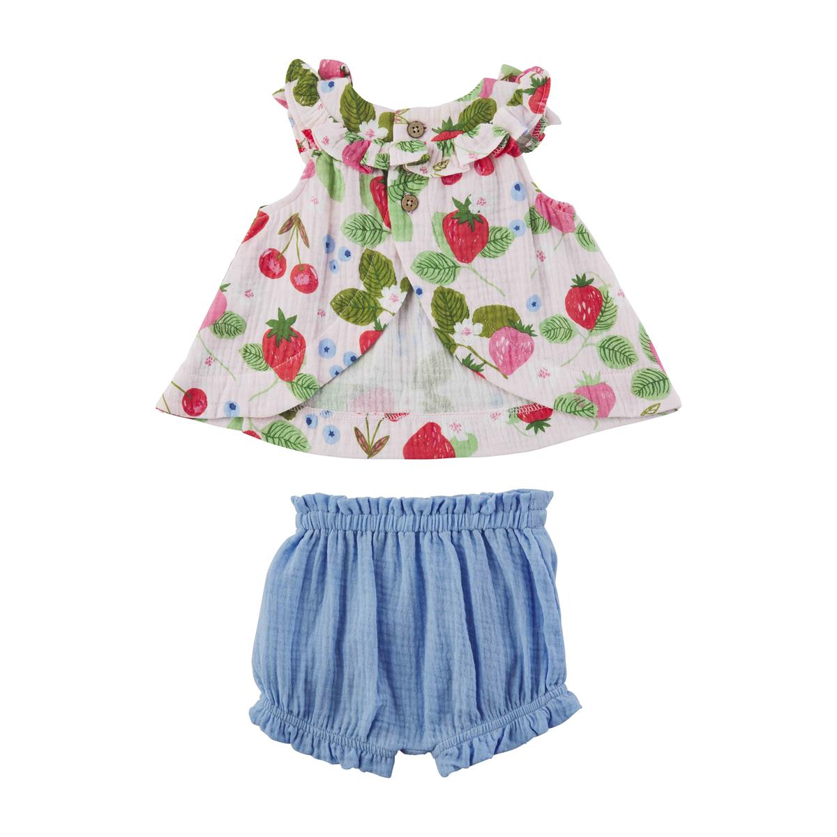 Berry Patch Pinafore Set