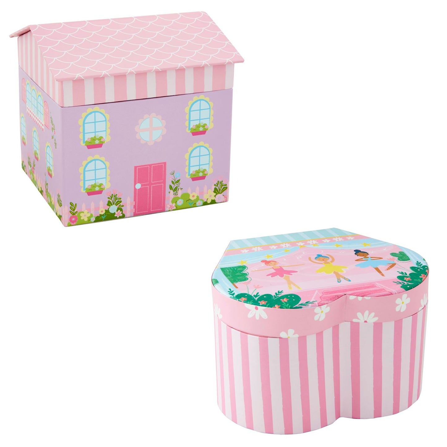 House or Heart Jewelry Box