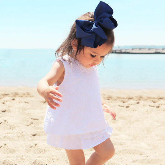 Popover Top & Ruffle Bloomer