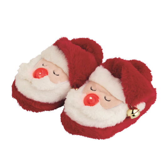 Light-Up Christmas Slippers