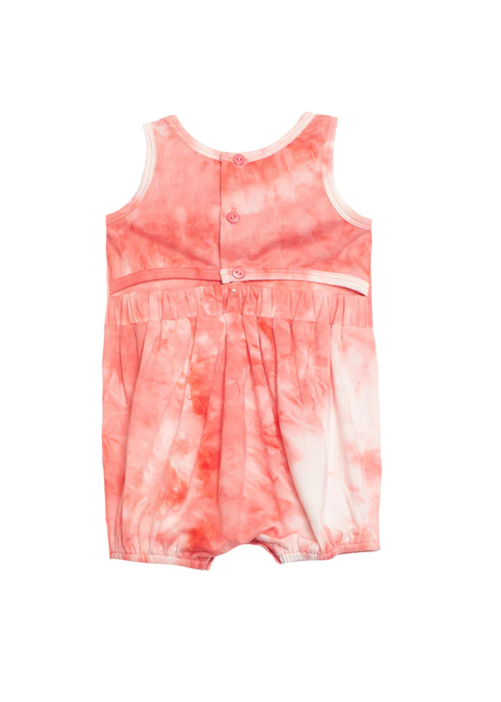 Strawberry Cloud Sleeveless Romper