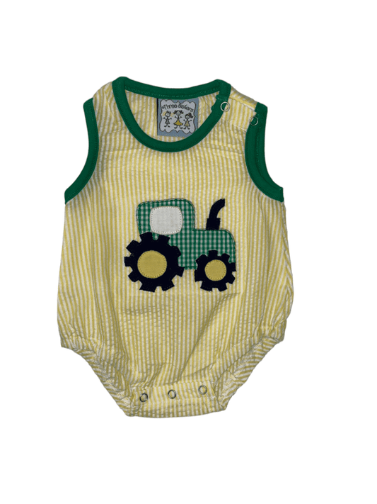 Green Tractor Bubble