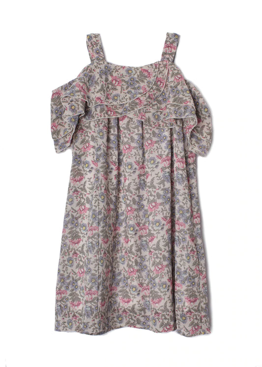 Pink/Purple Floral Dress
