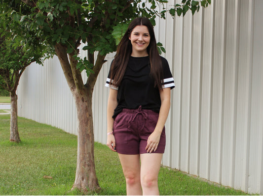 Eggplant Lounge Shorts