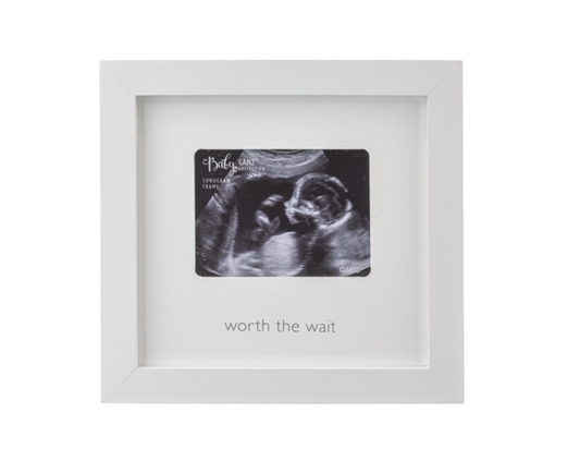 Worth The Wait Sonogram Frame