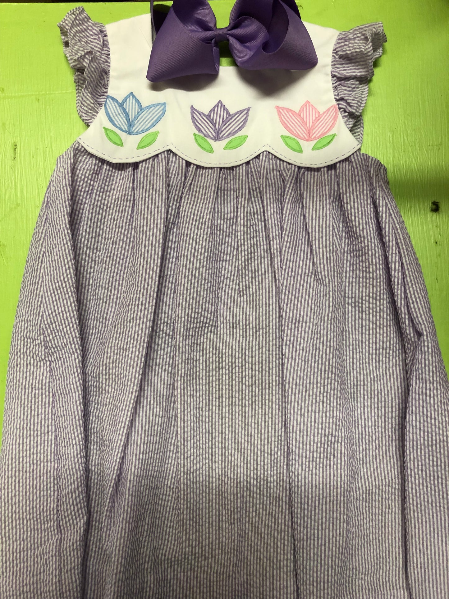 Lilac Sundress With Flowers