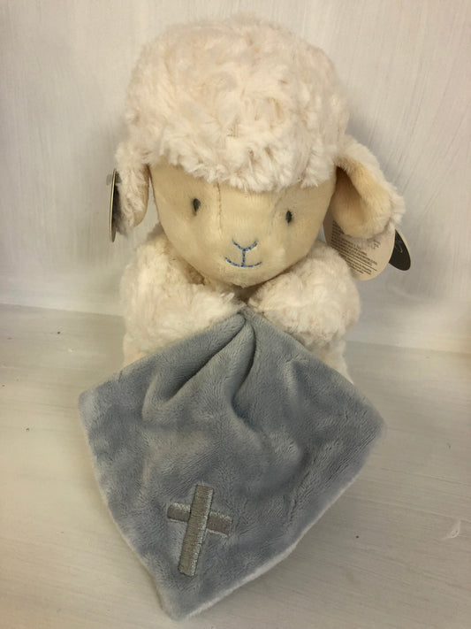 Blue Jesus Loves Me Mechanical Lamb