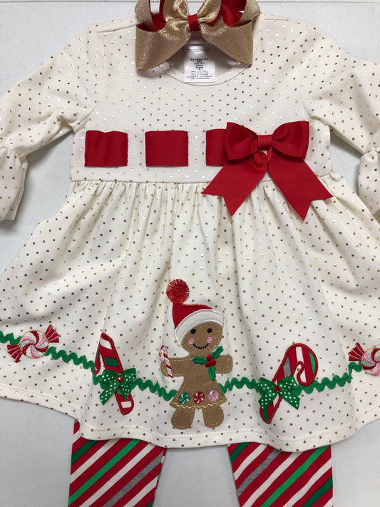 Gingerbread Legging Set