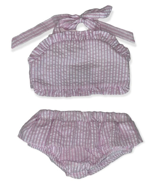 Pink Stripe 2 Pc. Swimsuit
