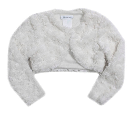 White Faux Fur Jacket